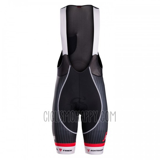 Trek Segafredo Cycling Jersey Bib Short 2016 Short Sleeve Black and White